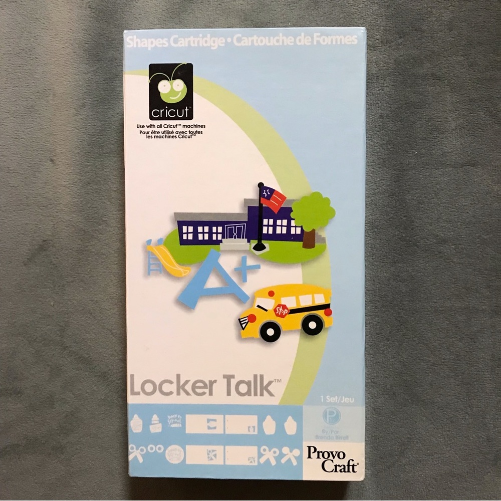 Cricut LOCKER TALK shape